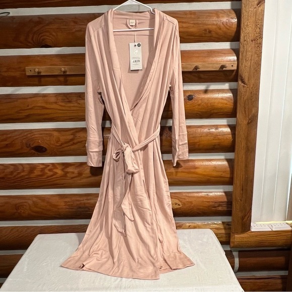 Goumi Rose Pink Robe - Picture 9 of 9